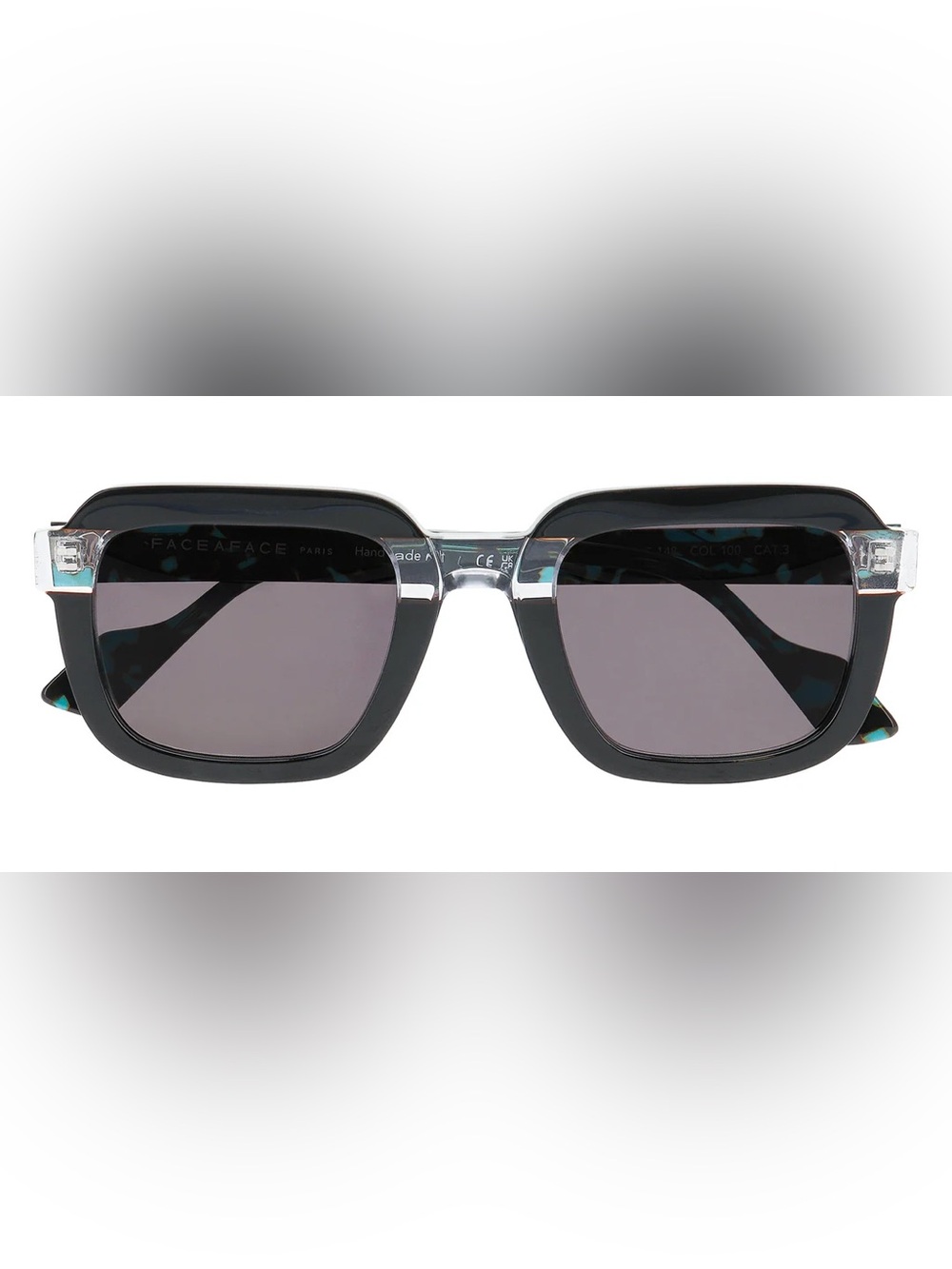🆕 Face A Face® BLANK 2 Black Sunglasses